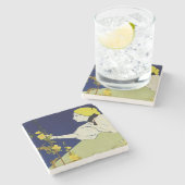 Wiedergabe eines der Plakatwerbung 'Lippincotts Steinuntersetzer (Seitenansicht)