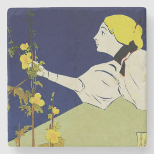 Wiedergabe eines der Plakatwerbung 'Lippincotts Steinuntersetzer