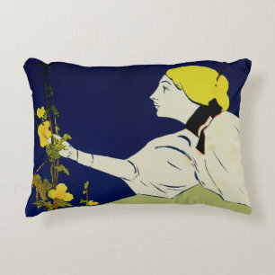 Wiedergabe eines der Plakatwerbung 'Lippincotts Zierkissen