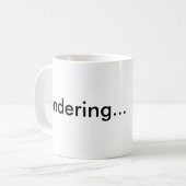 Wiedergabe-Kaffeetasse Kaffeetasse (Vorderseite Links)