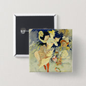 Wiedergabe von "La Danse", 1891 (litho) Button (Vorne & Hinten)