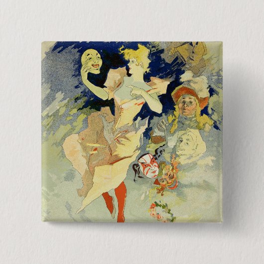 Wiedergabe von "La Danse", 1891 (litho) Button (Vorderseite)