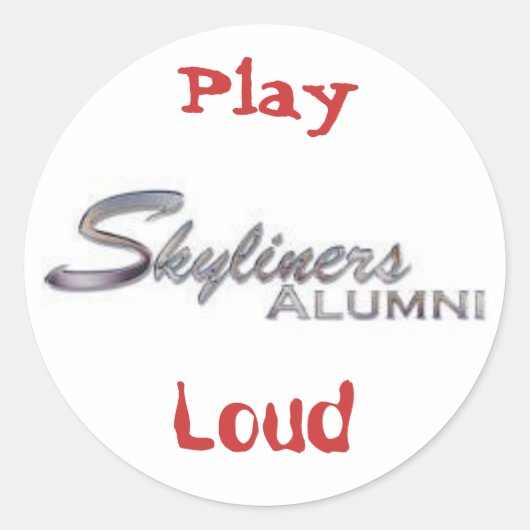Wiedergabe von Loud Stickers (Vorderseite)