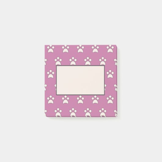 Wiedergabe von Pattern Post It Notes Post-it Klebezettel (Vorderseite)