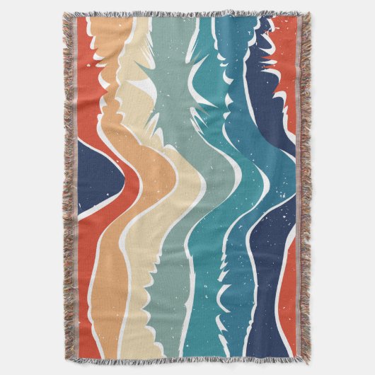 Wiedergabe von Retro-Regenbogenstreifen für benutz Decke (Vorderseite Vertikal)