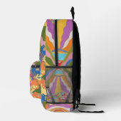Wiedergeburt bedruckter rucksack (Rechts)