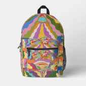 Wiedergeburt bedruckter rucksack (Vorderseite)