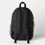 Wiedergeburt bedruckter rucksack (Rückseite)