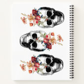 Wiedergeburt - Blühen der Schädel Notizblock (Rückseite)