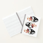 Wiedergeburt - Blühen der Schädel Notizblock (Innenseite)