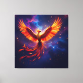 Wiedergeburt des Phönix Leinwanddruck (Vorderseite)