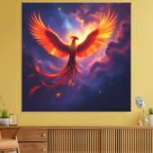 Wiedergeburt des Phönix   Leinwanddruck (Insitu (Wohnzimmer))