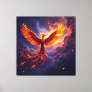 Wiedergeburt des Phönix   Leinwanddruck
