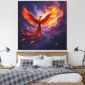 Wiedergeburt des Phönix   Leinwanddruck (Insitu (Schlafzimmer))