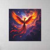 Wiedergeburt des Phönix Leinwanddruck (Vorderseite)