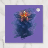 Wiedergeburt. Skelett mit aufsteigenden Flügeln Geschenkanhänger (Rückseite)