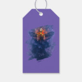 Wiedergeburt. Skelett mit aufsteigenden Flügeln Geschenkanhänger (Vorderseite)