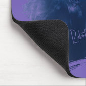 Wiedergeburt. Skelett mit aufsteigenden Flügeln Mousepad (Ecke)