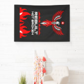 Wiedergeburt und Stärke Phönix Banner (InSitu)