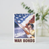 WIEDERHERGESTELLT: "Kriegsanleihen haben und halte Postkarte (Stehend Vorderseite)