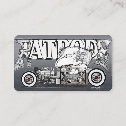 wiederhergestellte Visitenkarte (Vorderseite)