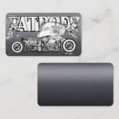 wiederhergestellte Visitenkarte (Vorne/Hinten)