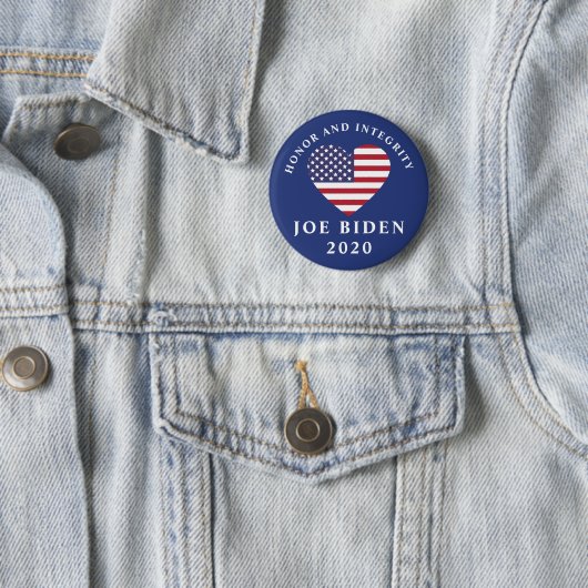 Wiederherstellen von Sanity Joe Biden 2020 Button (Beispiel)