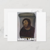 WIEDERHERSTELLUNG 2 POSTKARTE (Vorne/Hinten)