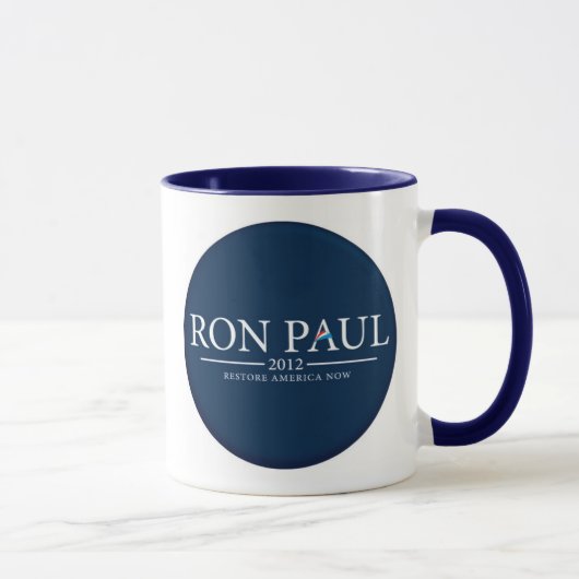 WIEDERHERSTELLUNG AMERIKA JETZT CUP/MUG RON PAULS TASSE (Rechts)