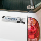 WIEDERHERSTELLUNG AMERIKA Ron Pauls 2012 JETZT Autoaufkleber (Auf Lkw)