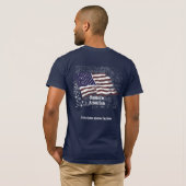 Wiederherstellung Amerika T-Shirt (Schwarz voll)