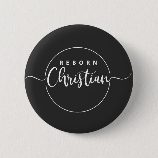 Wiederherstellung Christlich Button (Vorderseite)