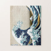 Wiederherstellung der Großen Welle von Kanagawa du Puzzle (Vertikal)