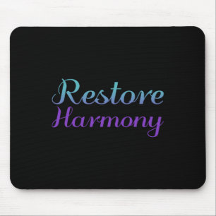 Wiederherstellung der Harmonie der Suizidpräventio Mousepad