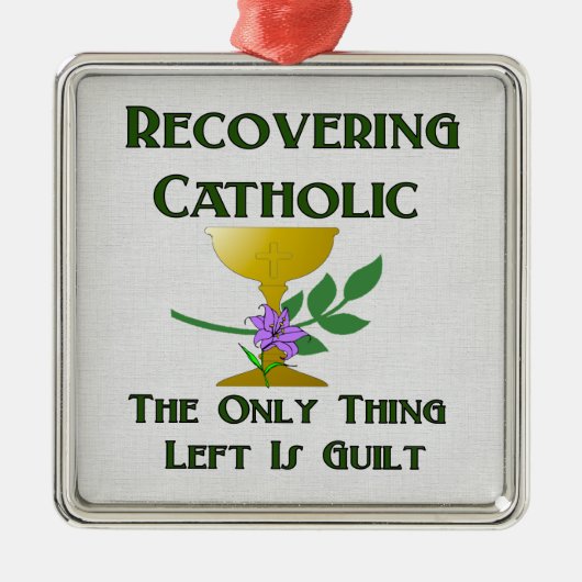 Wiederherstellung der katholischen silbernes ornament (Vorne)