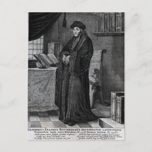 Wiederherstellung der lateinischen Sprache" Postkarte (Vorderseite)