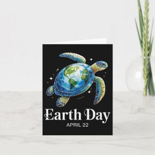 Wiederherstellung des Earth Day 2025 Sea Turtle Ar Karte