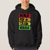 Wiederherstellung des Flugabsturzes Hoodie (Vorderseite)
