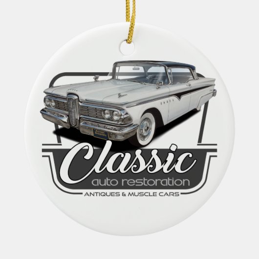 Wiederherstellung des klassischen Auto Keramik Ornament (Vorne)
