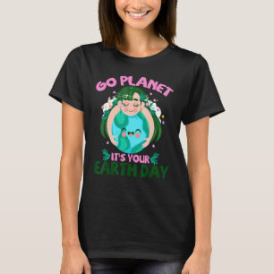 Wiederherstellung des ökologischen Awa des Planete T-Shirt