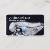 Wiederherstellung des Scheinwerfers Visitenkarte (Vorderseite)