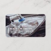 Wiederherstellung des Scheinwerfers Visitenkarte (Vorderseite)