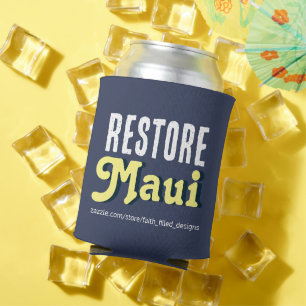 Wiederherstellung Maui Retro Vintage Christian Bla Dosenkühler