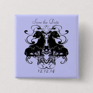 Wiederherstellung Vintager Löwen mit Wirbel Button