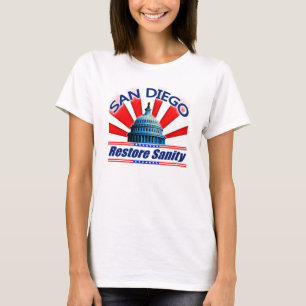 Wiederherstellungs-Vernunft - San Diego T-Shirt