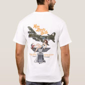 Wiederherstellungsteam Fräuleins Liberty Belle T-Shirt (Rückseite)