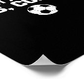 Wiederhole nach mir Ja Coach Footbyll Fußball Poster (Ecke)