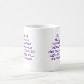 Wiederholen für inkompetentes: Mitarbeiter Kaffeetasse (Mittel)