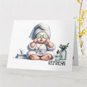 WIEDERHOLEN KARTE (Gelbe Blume)