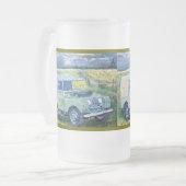 Wiederholen Sie Bild-mattierten Bier-Krug Mattglas Bierglas (Vorderseite Links)